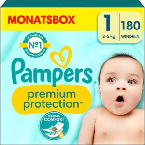 Pampers Baby Windeln Größe 1 (2-5kg) Premium Protection
